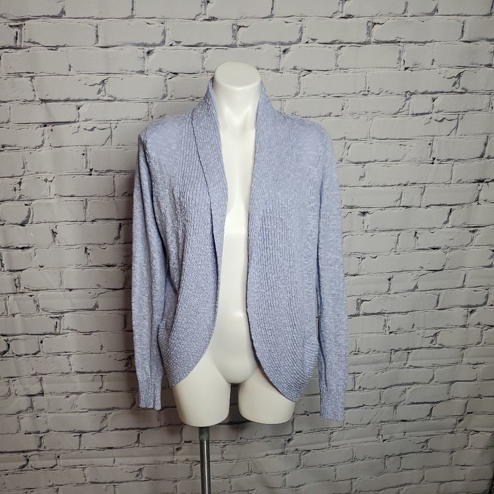 Kenneth Cole New York Long Open Draping Cardigan
